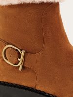 Ferragamo Ankle boot with chunky shearling detail - Image 3